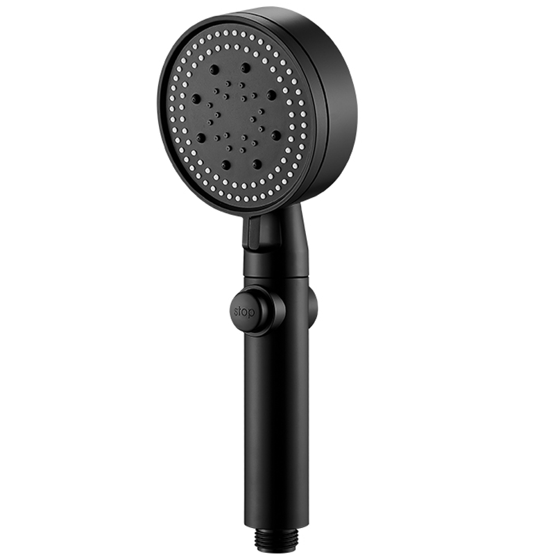 Насадка для душа высокого давления Shower Nozzle с 5 режимами распыления SN-9878 Black (784780609)