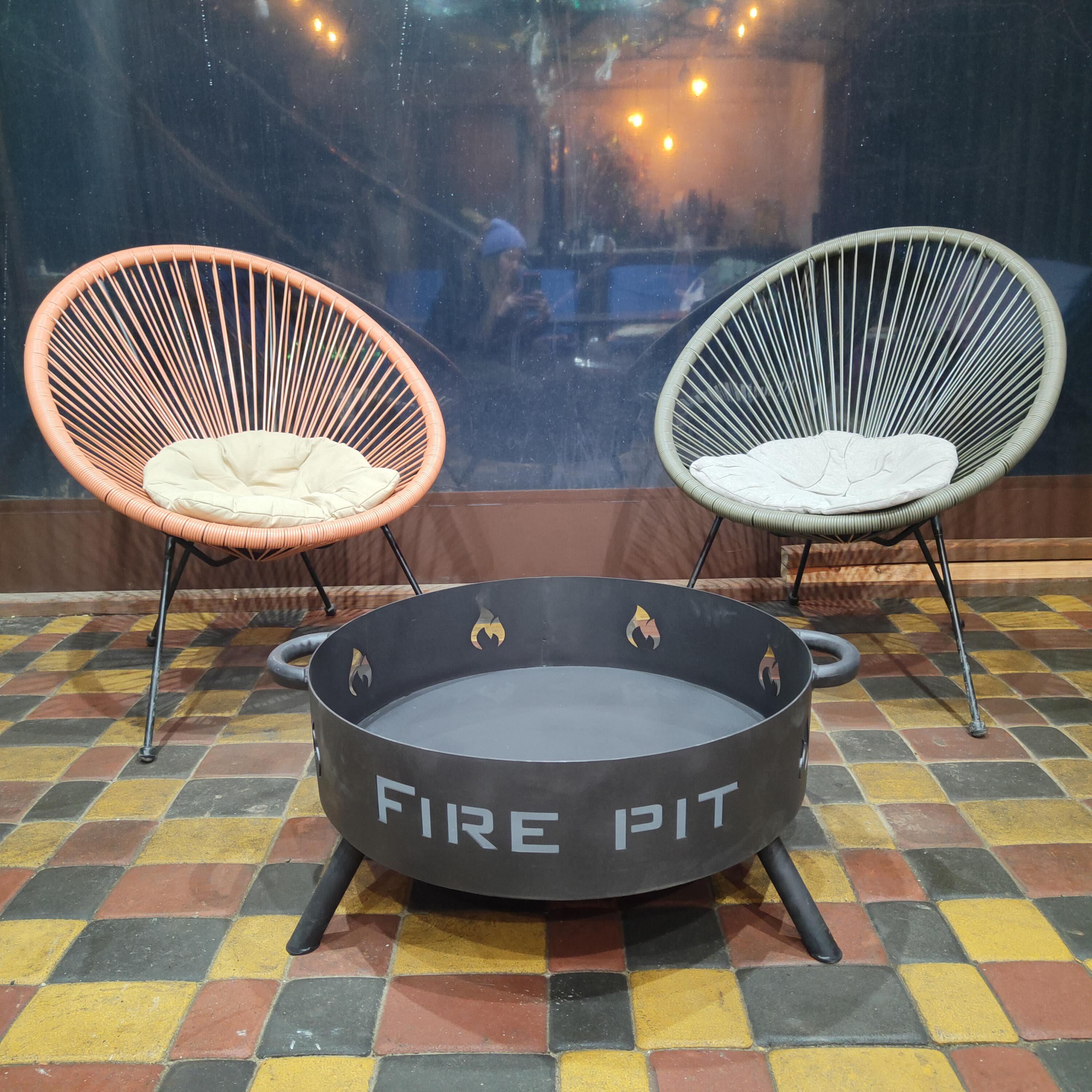 Кострова чаша SAB Fire pit 60 см (0084) - фото 5 Кострова чаша SAB Fire pit 60 см (0084) - фото 5