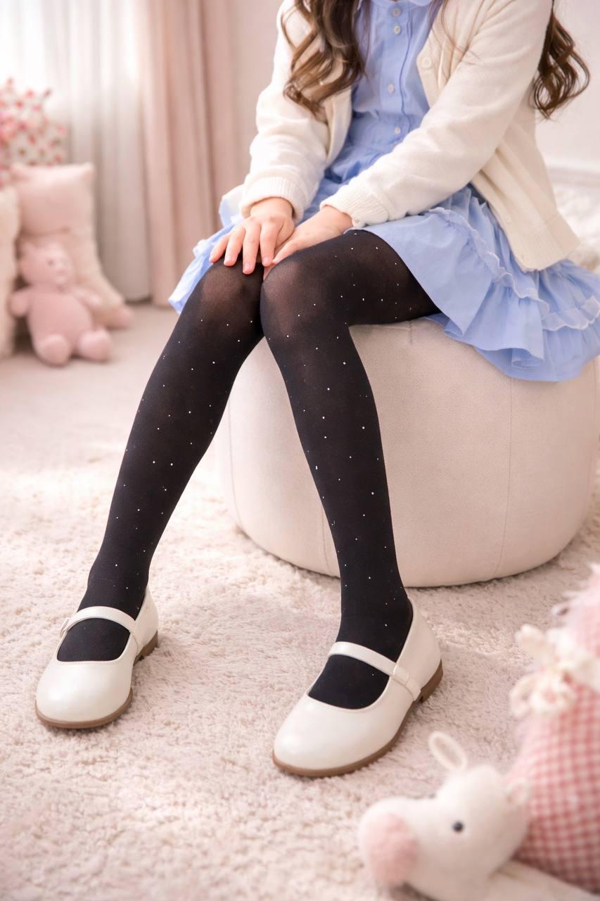Колготы капроновые для девочки Day Mod со стразами 7-8 лет 119-131 см Черный (2144004) Колготы капроновые для девочки Day Mod со стразами 7-8 лет 119-131 см Черный (2144004)