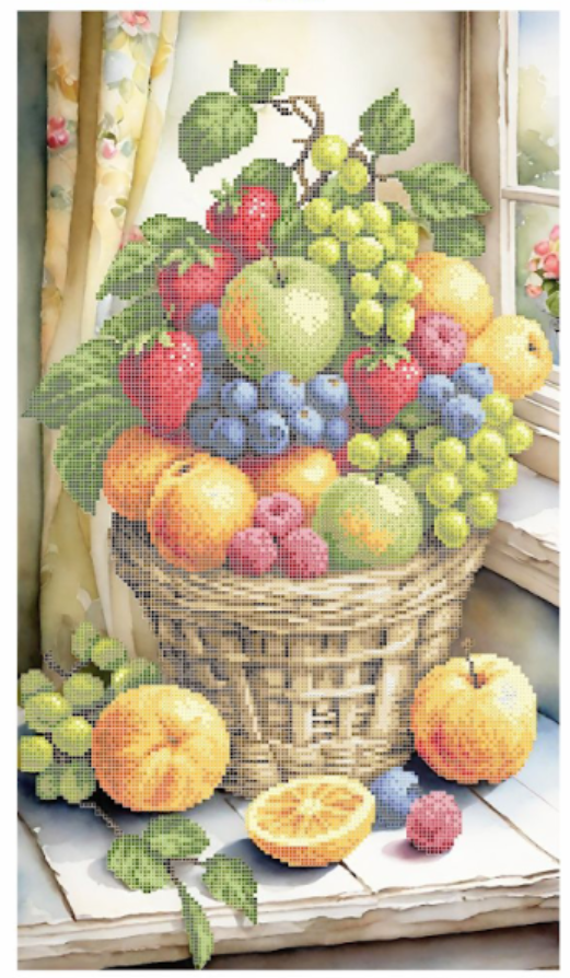 Схема для вишивки бісером Золота Підкова Дари літа ЗПН-038