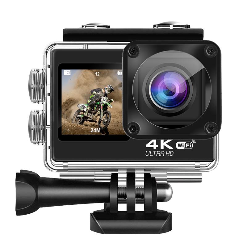 Екшн-камера з двома дисплеями Action Camera 60 FPS Wi-FI EIS (AT-Q60TR) - фото 5