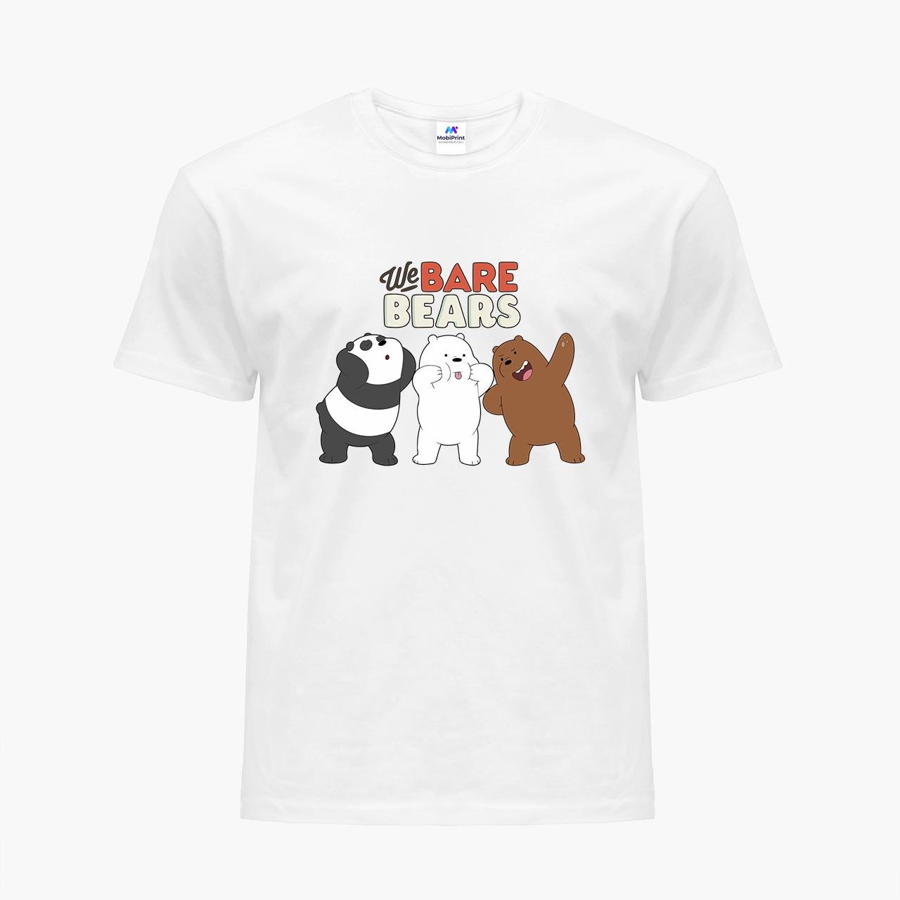 Футболка дитяча We Bare Bears Білий (9224-2667-9)