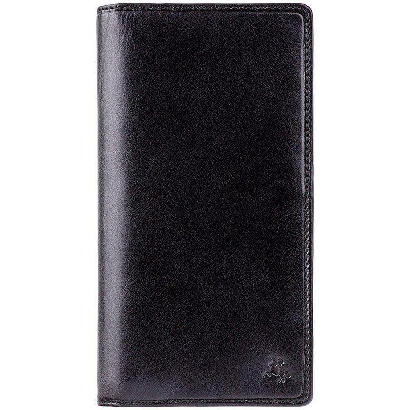 Кошелек мужской кожаный Visconti Carrara Black (TSC45 BLK)