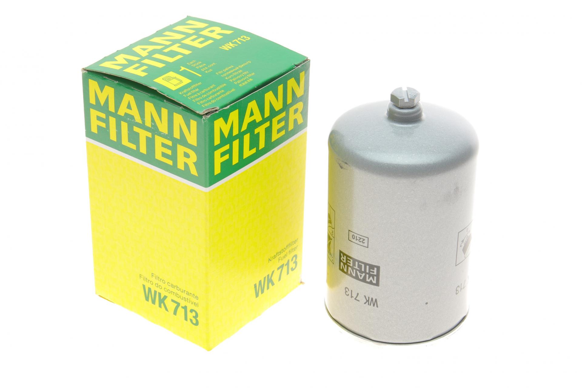 Фильтр топливный Mann-Filter для Volvo S60/S80/V70/XC70/XC90 2,4D 01-10 (WK 713)