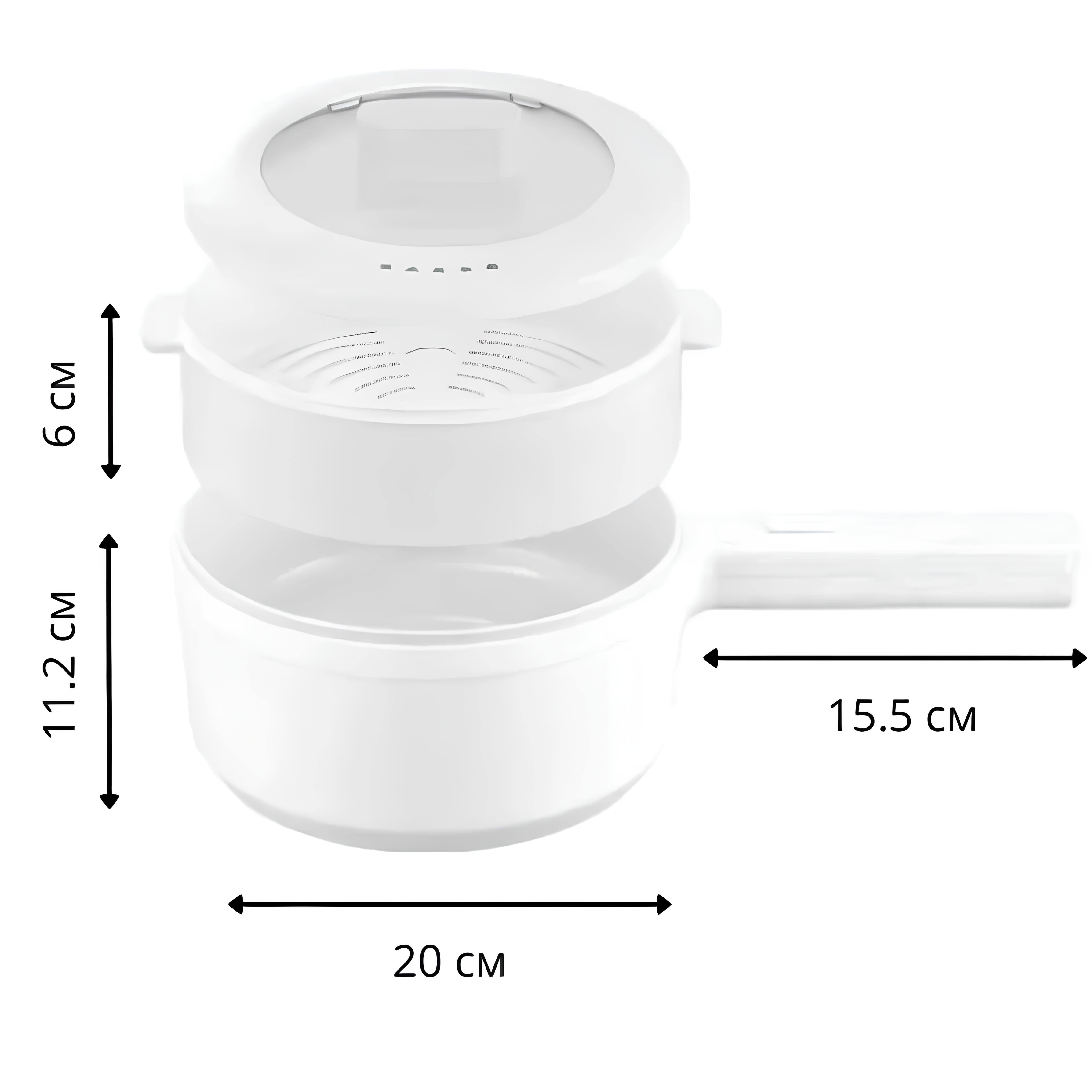 Электрокастрюля 25903757 с крышкой (2604) - фото 2 Электрокастрюля 25903757 с крышкой (2604) - фото 2