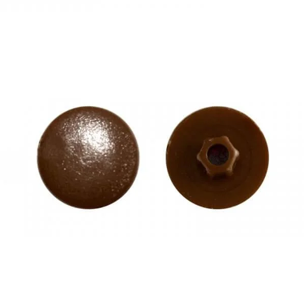 Крышка Metalvis Ø12 мм полиэтилен для конфирмата Ø6,4-7 мм HX4 100 шт. Дуб (94K00000094DK00000)