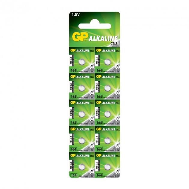 Батарейка алкалінова GP AG1/LR621 на блістері 10 шт. (3110594003)