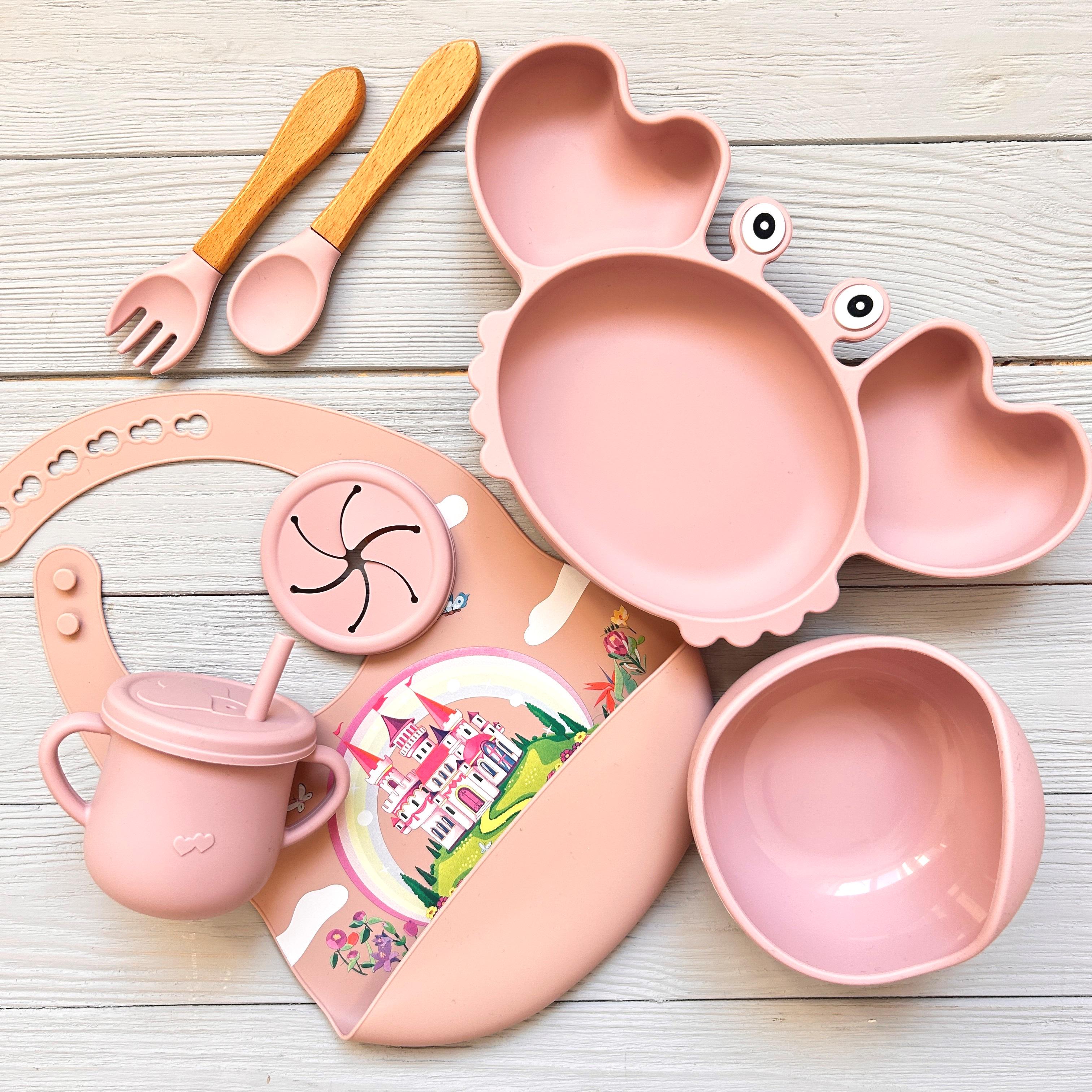 Дитячий посуд для годування Y26 img_e2300 Краба (65823)