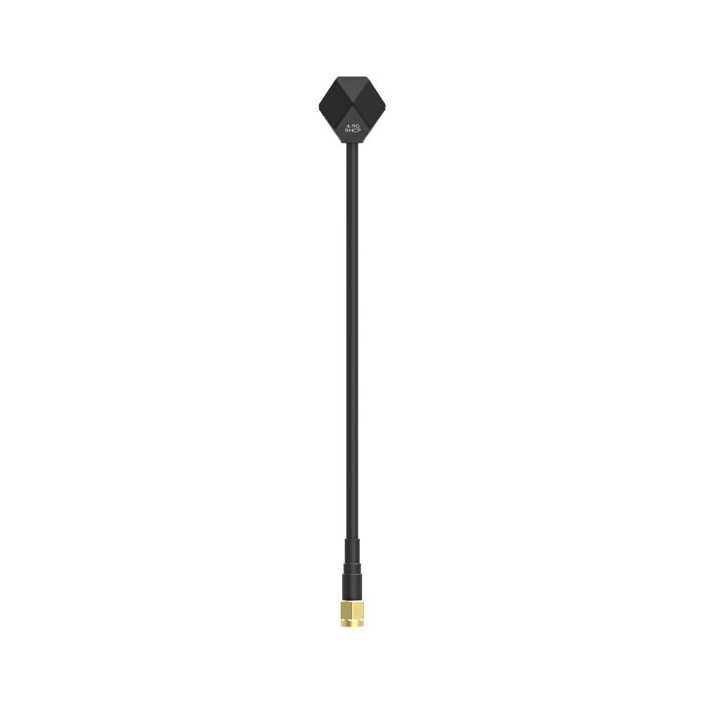 Антенна 4,9G RHCP iFlight Albatross V2 2,68Dbi SMA-Male прямой для FPV дронов 150 мм Черный (00-00024654)