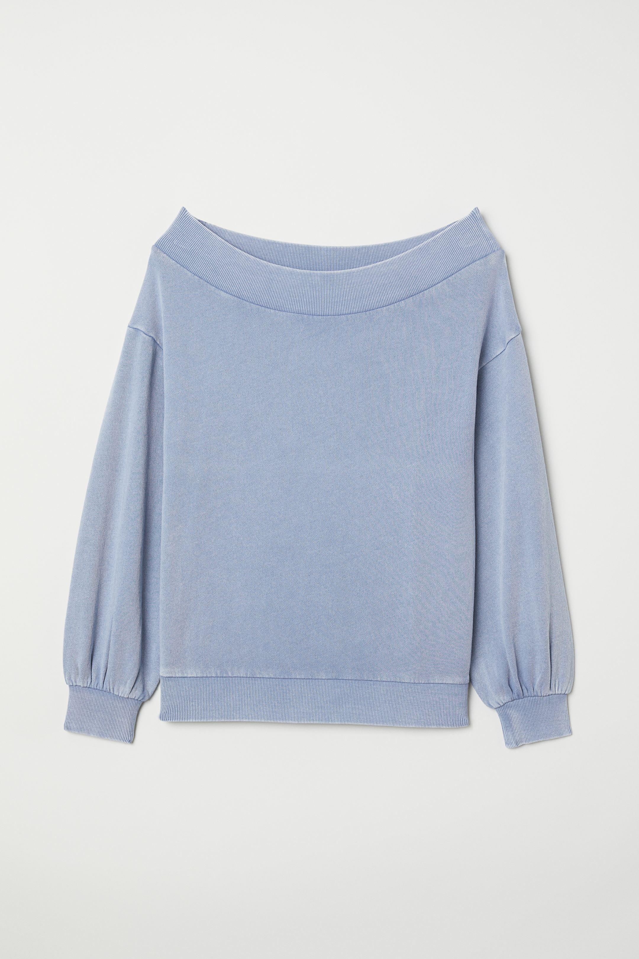 Джемпер H&M XS Светло-синий (5957798)