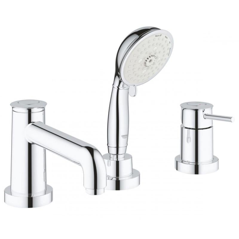 Смеситель на борт ванны Grohe Bau Classic 2511800A (41218)