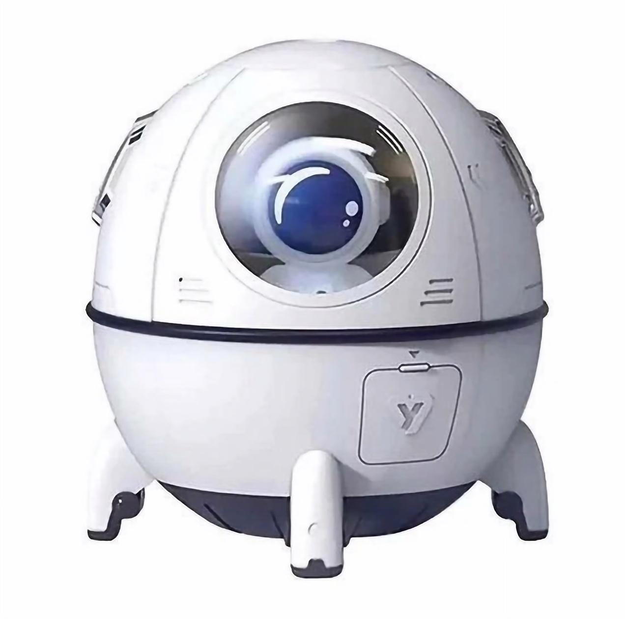 Зволожувач аромадифузор 2в1 Humidifier Астронавт з підсвічуванням 220 мл