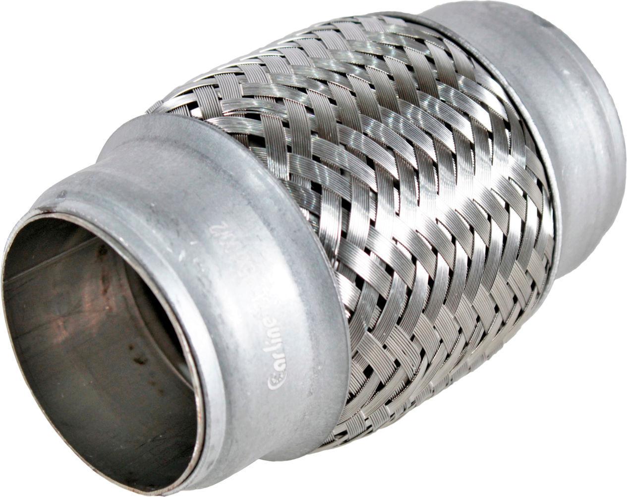 Гофра глушителя Carline 2-х шаровая длинный фланец 45х100 мм (CL45x100/2)