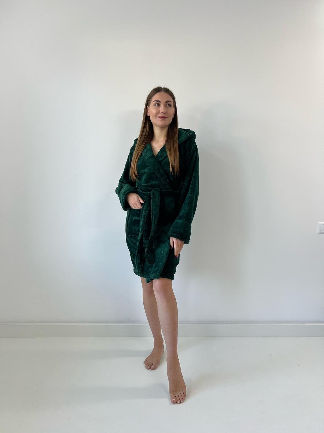 Халат жіночий UT Store HT02 M Темно-зелений
