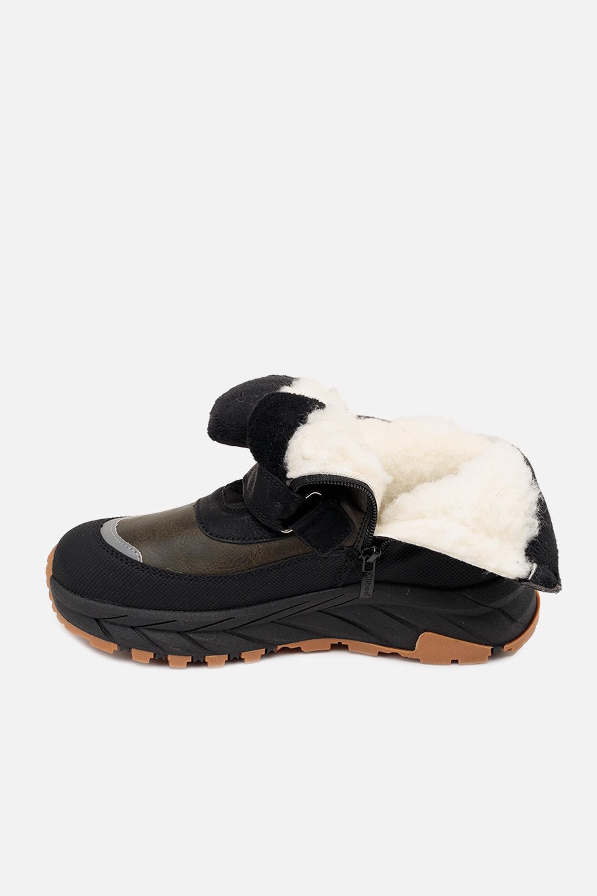 Ботинки детские зимние ЦБ-00261219 для мальчика р. 34 Хаки (29086136) - фото 6