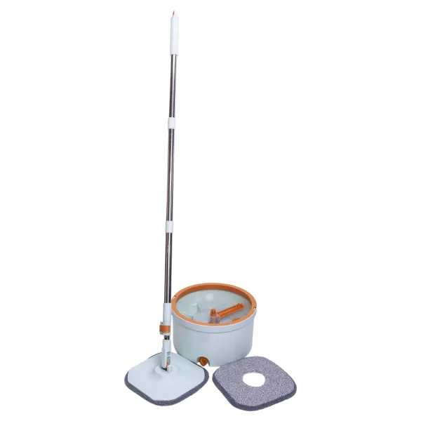 Швабра с ведром для отжима и сменной насадкой 119 см (HP-35015-45)