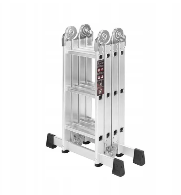 Драбина-трансформер із платформою Kraft&Dele KD4070 4x3 346 см Алюміній (29528557) - фото 4 Драбина-трансформер із платформою Kraft&Dele KD4070 4x3 346 см Алюміній (29528557) - фото 4