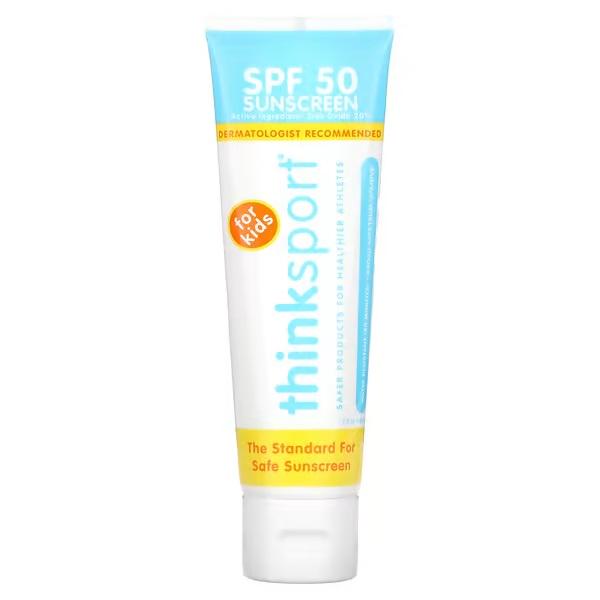 Солнцезащитный крем Thinkbaby Thinksport SPF 50 для детей 89 мл