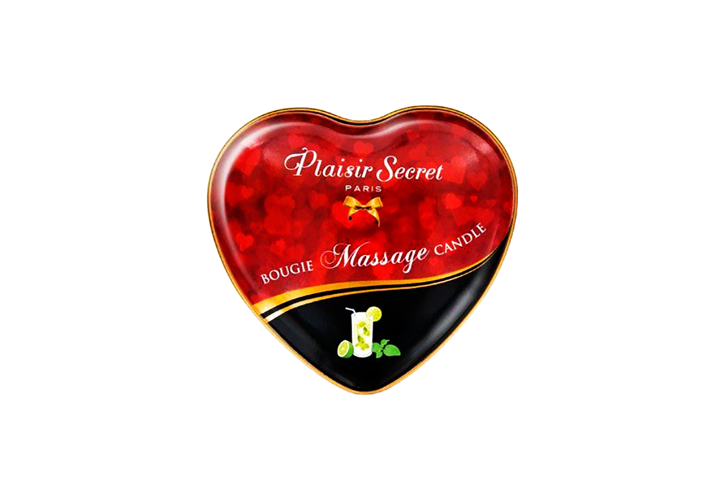 Массажная свеча сердце Plaisirs Secrets Mojito 35 мл (SO1869) Массажная свеча сердце Plaisirs Secrets Mojito 35 мл (SO1869)