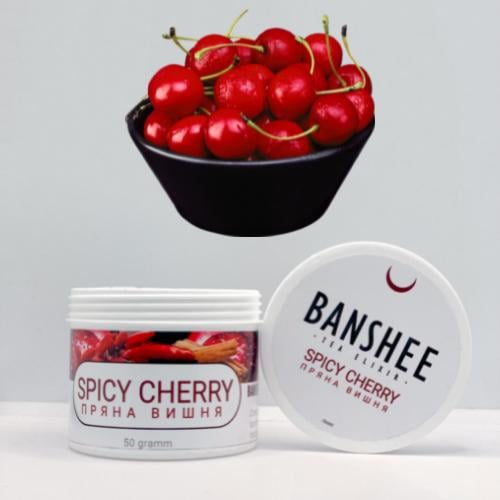 Cуміш до кальяну Banshee Spicy Cherry 50 г Вишня