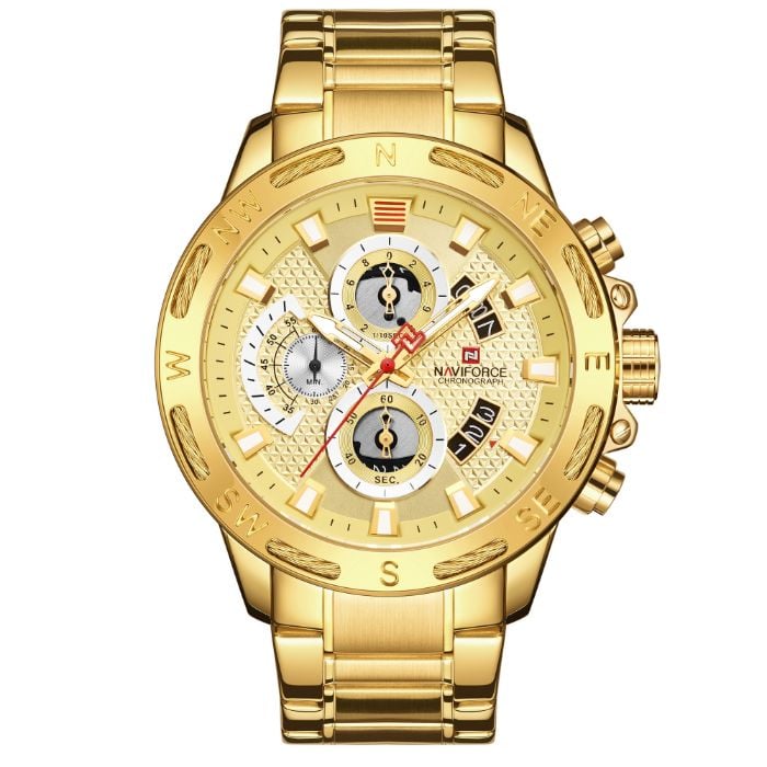Часы наручные мужские Naviforce Golden Gate (1299)