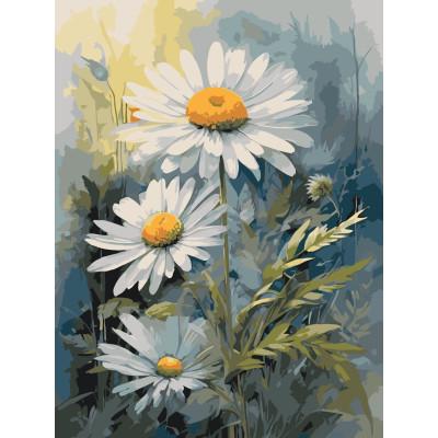 Картина по номерам ART CRAFT Белые ромашки лак 40х50 см (2987254613)