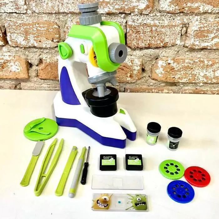 Микроскоп для детей STEM 1200x с проектором и инструментами (30101158) - фото 2