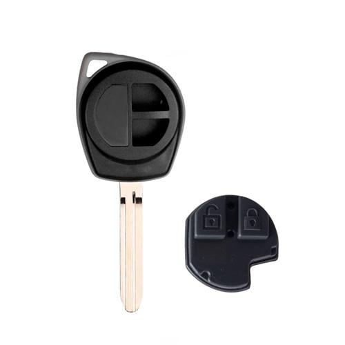 Корпус под ключ-заготовку с чипом для Suzuki TOY43 2 кнопки (510094)