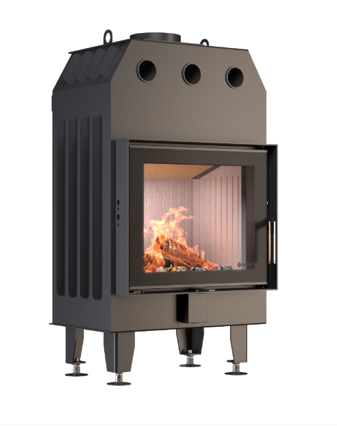 Каминная топка Bokar 6050 14,4 kW ceramatex White