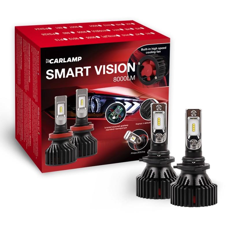 Автолампы светодиодные CARLAMP HB4 Smart Vision Led 8000 Lm 6500 K (SM9006)