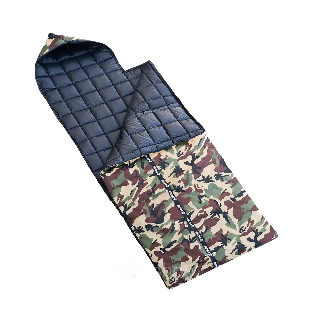 Спальный мешок Киборг зимний до -30 220х90 см Камуфляж (2192037150)