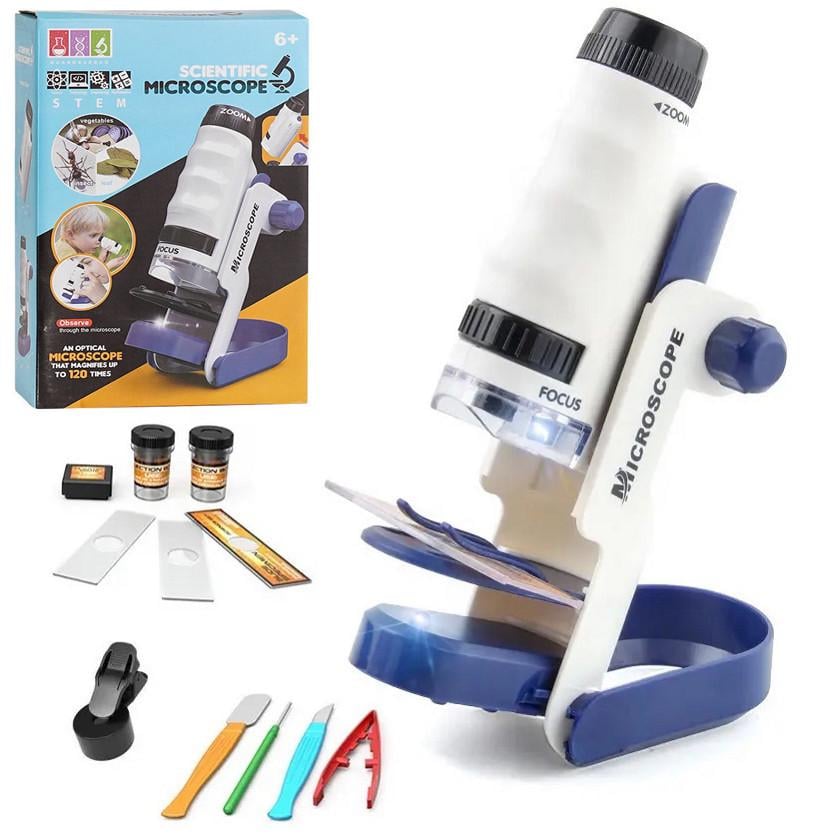 Микроскоп детский с подсветкой и аксессуарами (2133527931) - фото 2