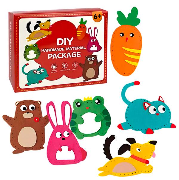 Набор для шитья из фетра для детей от 3 лет Игрушки с выкройками (id_3190) Набор для шитья из фетра для детей от 3 лет Игрушки с выкройками (id_3190)