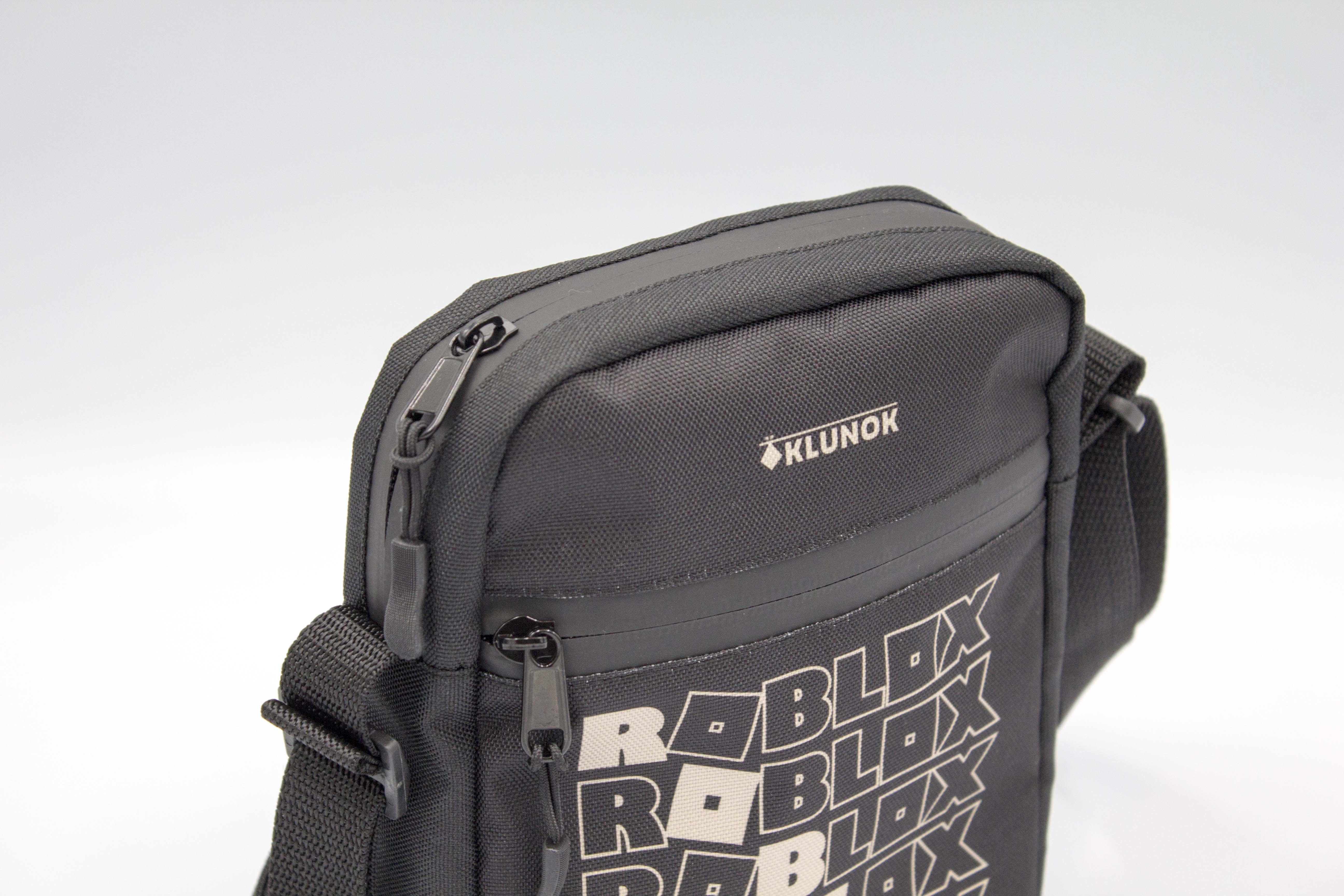 Сумка через плече месенджер для хлопців з лого Роблокс Чорний (К-20) - фото 7 Сумка через плече месенджер для хлопців з лого Роблокс Чорний (К-20) - фото 7