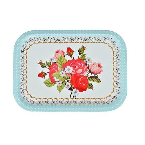 Поднос Stenson Flowers N01866 40х29х1,7 см (d1ca8bc9)