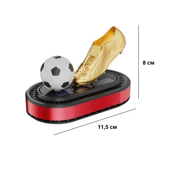 Ароматизатор для авто на сонячній батареї з м'ячем що обертається (J00039) - фото 6 Ароматизатор для авто на сонячній батареї з м'ячем що обертається (J00039) - фото 6