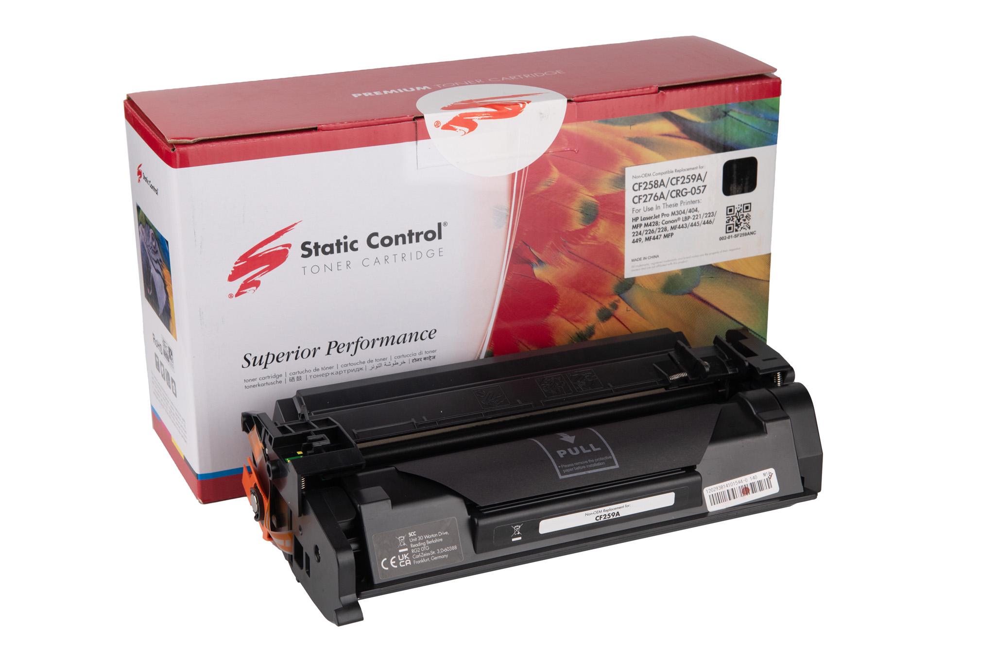 Картридж Static Control Parrot сумісний аналог HP CF259A 59A Canon 057 версія без чіпа (002-01-SF259ANC)