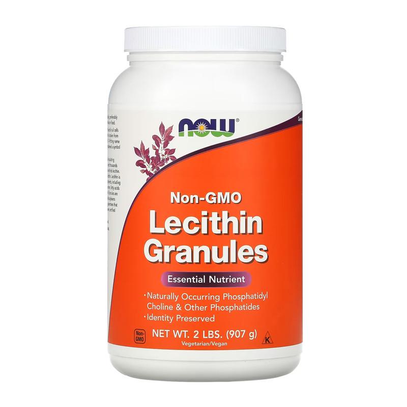 Лецитин NOW Lecithin Granules Non-GMO 907 г (18938-01) Лецитин NOW Lecithin Granules Non-GMO 907 г (18938-01)