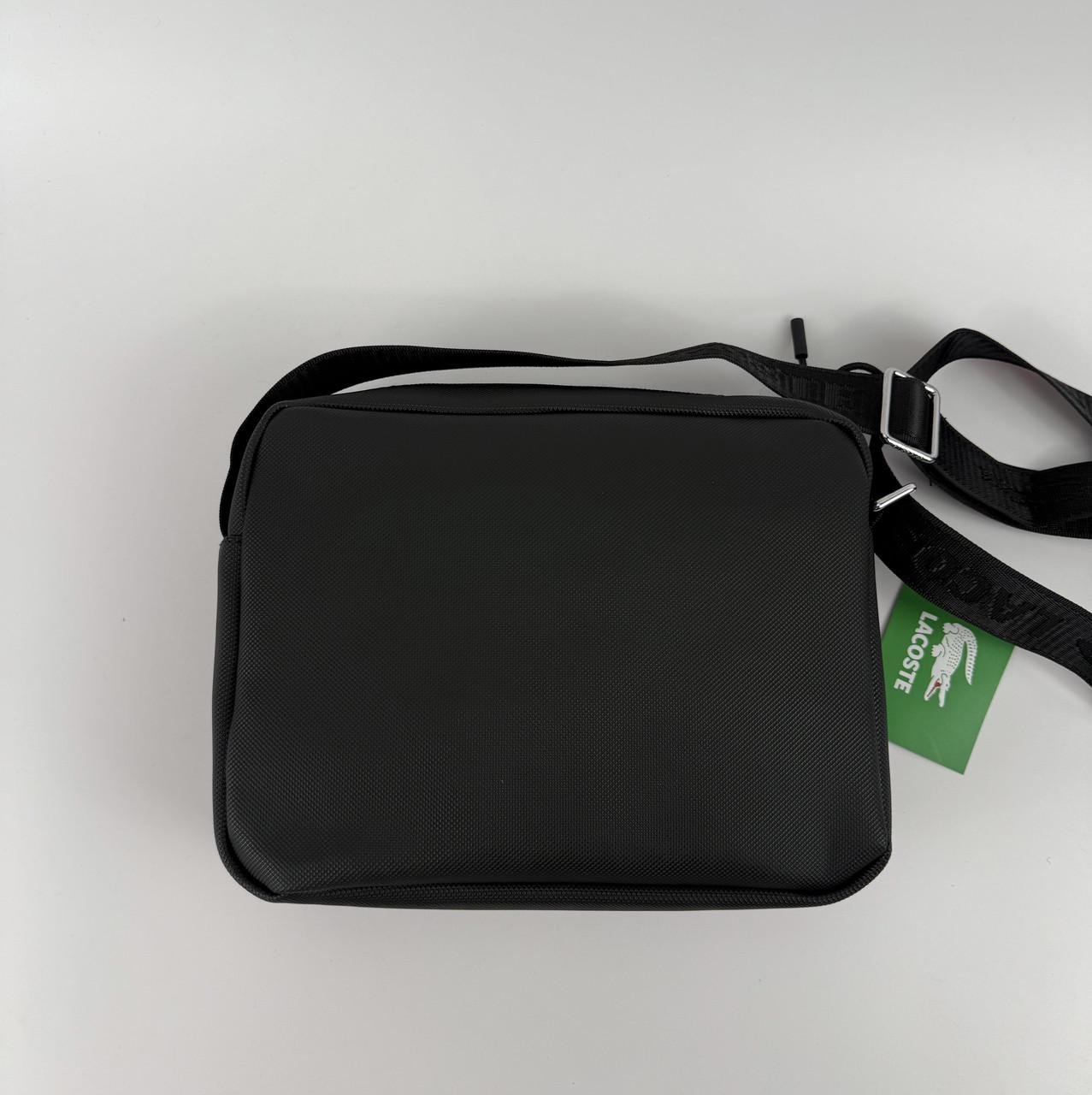 Барсетка Lacoste через плечо Черный - фото 4 Барсетка Lacoste через плечо Черный - фото 4