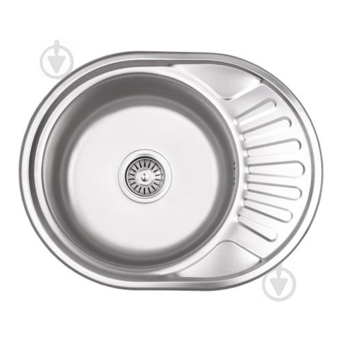 Кухонная мойка Lidz 5745 Micro Decor 0,6 мм (LIDZ5745MDEC06)