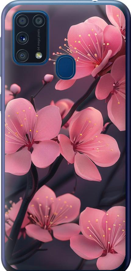 Чехол на Samsung Galaxy M31 M315F Пурпурная сакура (6075u-1907-42517)