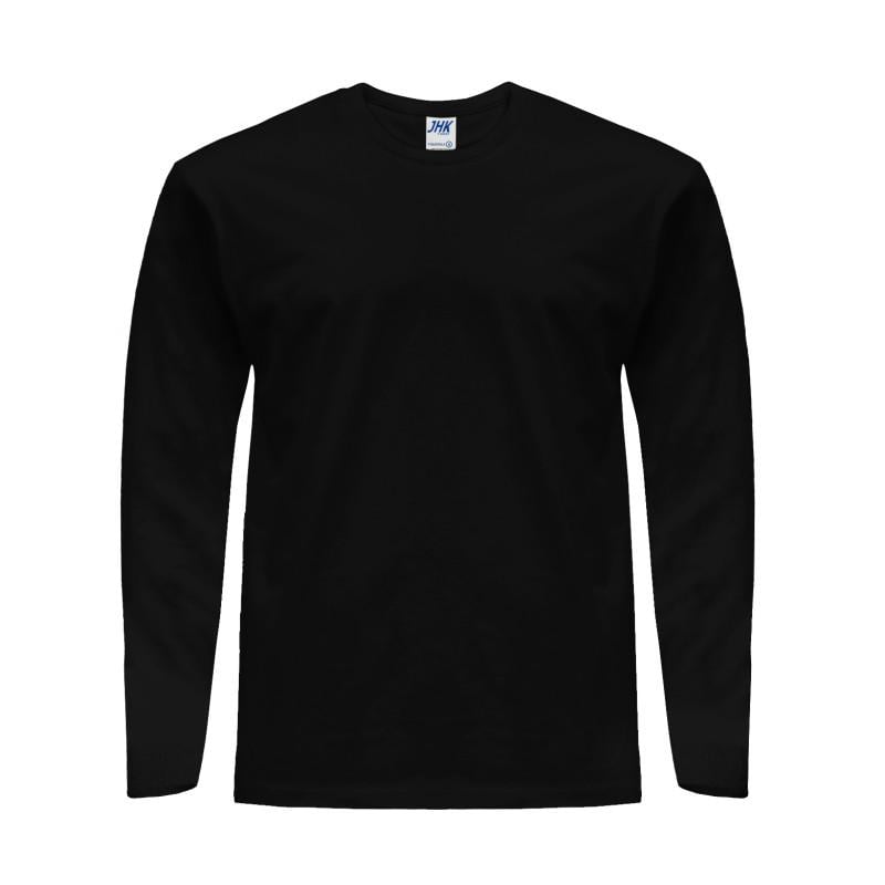 Футболка JHK REGULAR HIT T-SHIRT LS M Черный (BK) Футболка JHK REGULAR HIT T-SHIRT LS M Черный (BK)
