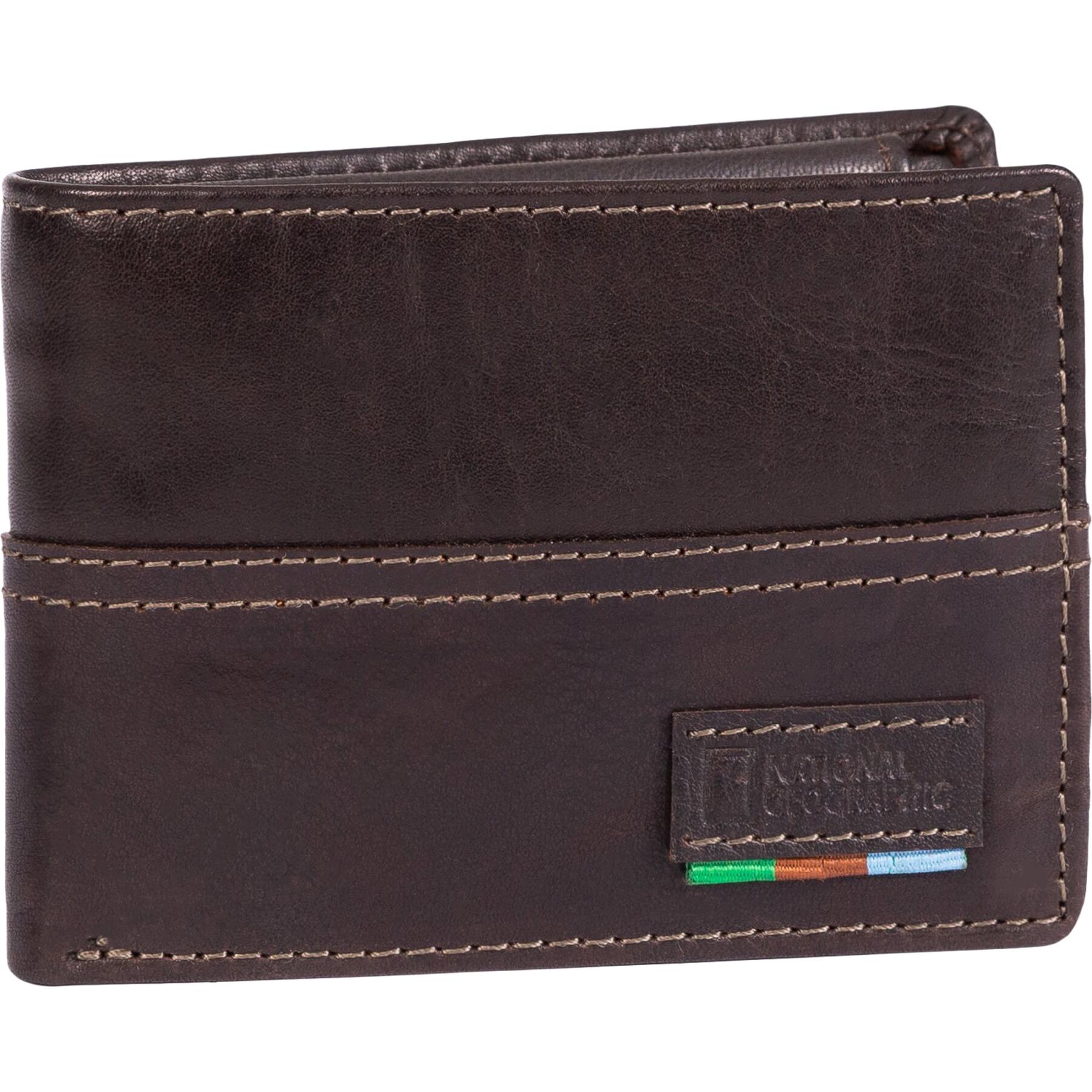 Портмоне NATIONAL GEOGRAPHIC Galaxy N151503 Бифолд 8х10,5х2 см Коричневый (N151503-33)