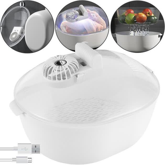 Контейнер для размораживания и стерилизации продуктов с крышкой 2в1 EQ-621 - фото 7 Контейнер для размораживания и стерилизации продуктов с крышкой 2в1 EQ-621 - фото 7