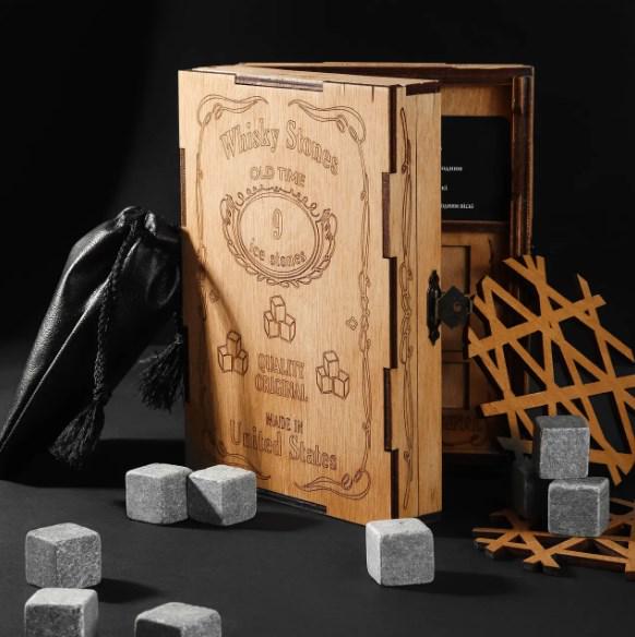 Лед для напитков многоразовый Icestone в деревянной коробке 9 шт. - фото 3 Лед для напитков многоразовый Icestone в деревянной коробке 9 шт. - фото 3