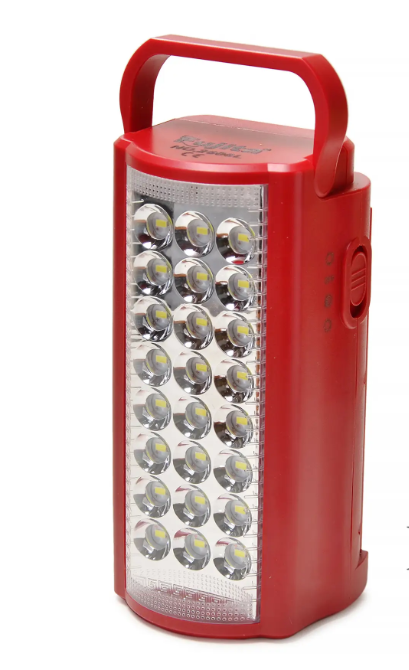 Фонарь-лампа аварийный аккумуляторный Almina DL-2424 переносной с функцией Power Bank 24 LED Красные (2479517637)