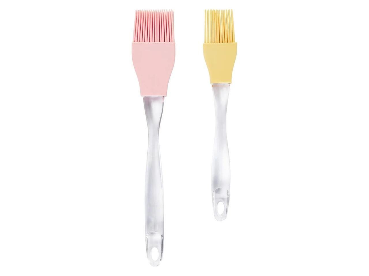 Набір кулінарних пензлів Ernesto силіконові 2 шт. (4055333079571)