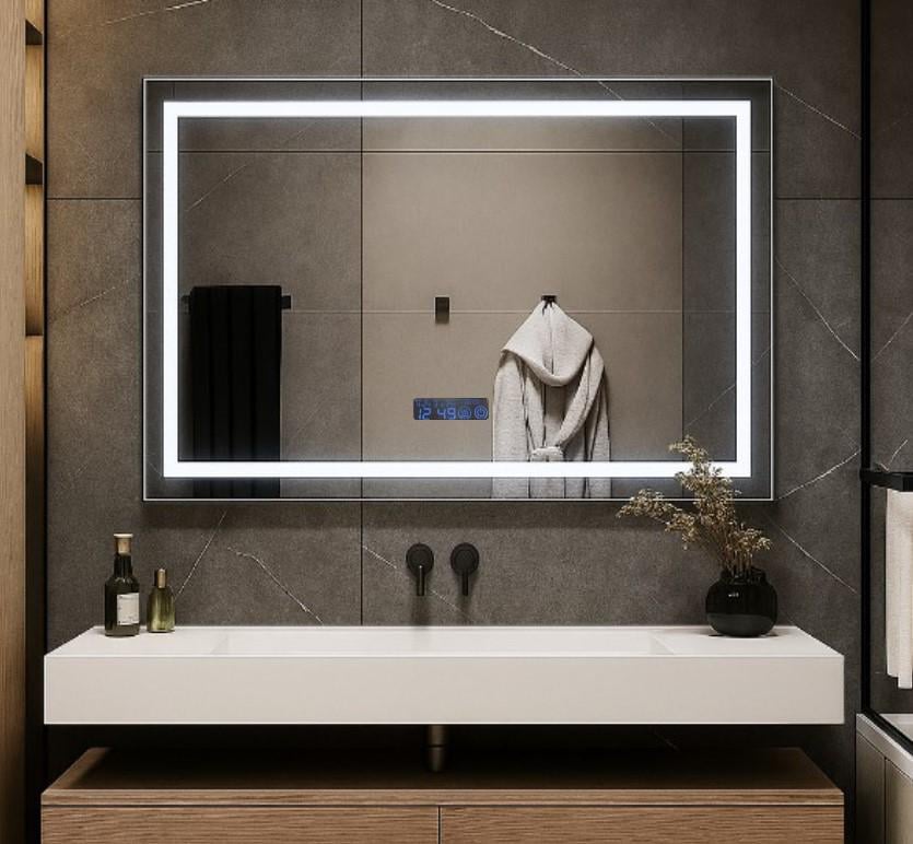 Дзеркало з підсвіткою та підігрівом Rimini Rectangular 600x800 мм (1031)