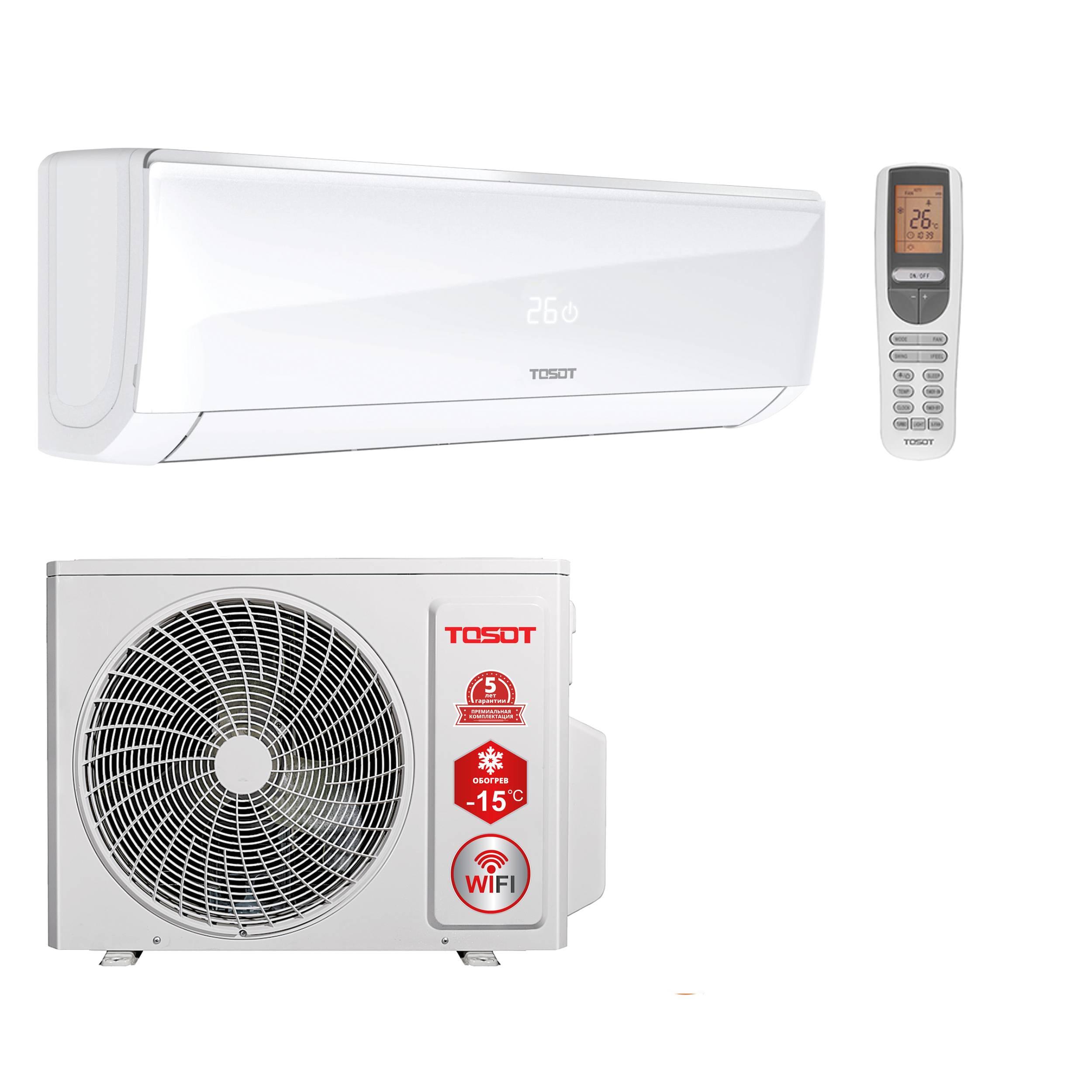 Кондиционер Tosot expert inverter GB-12VP2 -15 °C