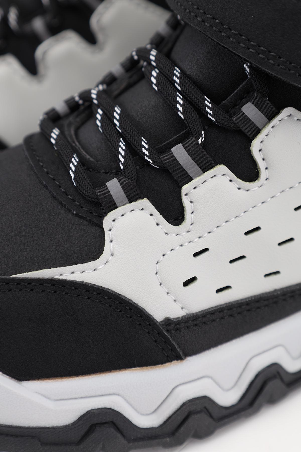 Черевики дитячі демісезонні ЦБ-00279239 для хлопчика р. 32 Сірий (29085840) - фото 4